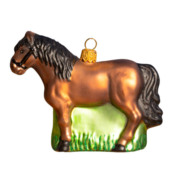 Maximus Koník Hnedý - Retro Ozdoba