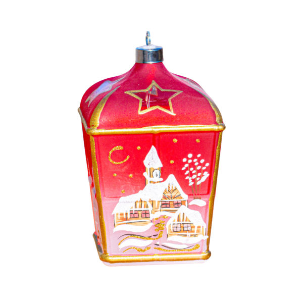 Lucerna Led - Červená