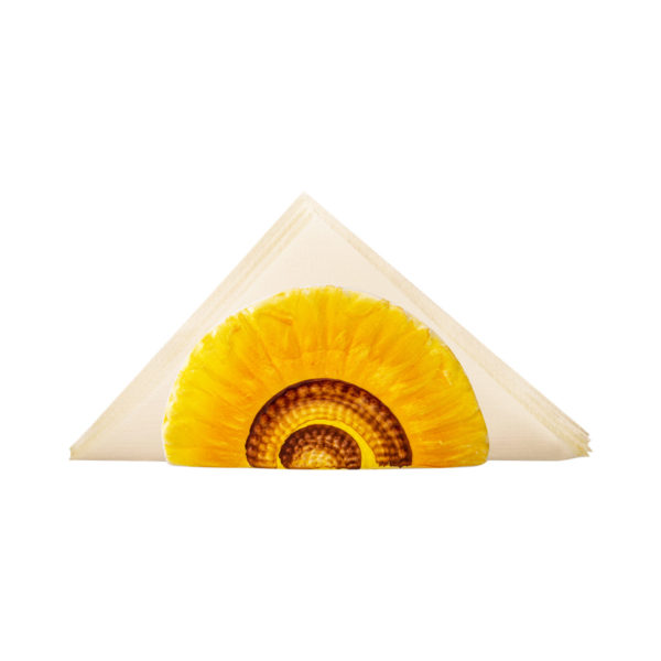 Tovag - slnečnica stojan na servítky - talianska keramika