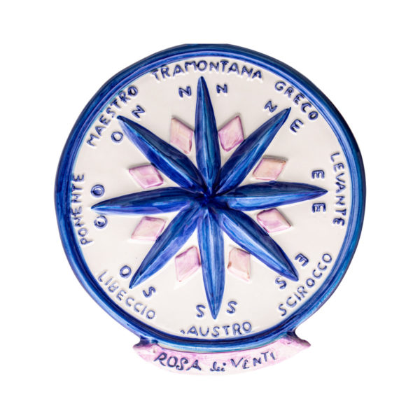 Rosa dei Venti - ruža vetra   talianska keramika