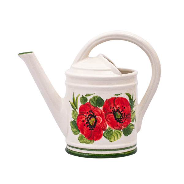 Talla - kvety vlčí mak krhla na kvety  talianska keramika